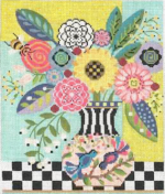 Kelly Clark Needlepoint - Celebration Floral